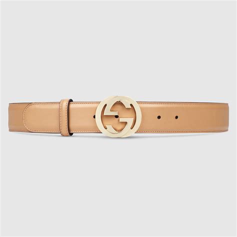 Gucci interlocking g belt women's